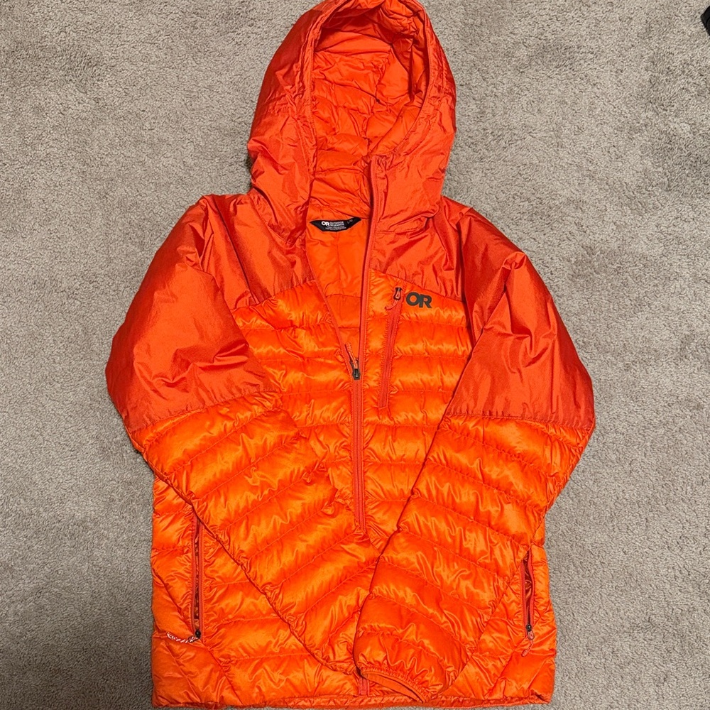 Outdoor Research Vibrant Orange Quilted Jacket